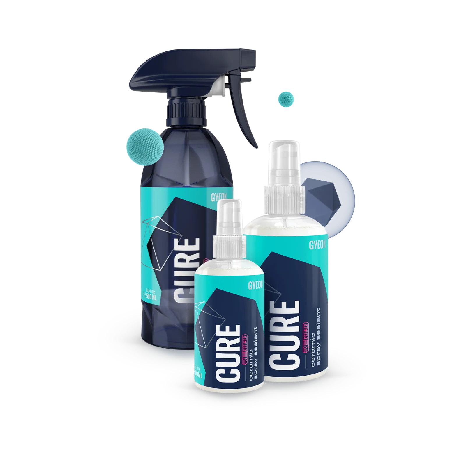 Gyeon Q2M CURE REDIFINED 500 ml ampliado
