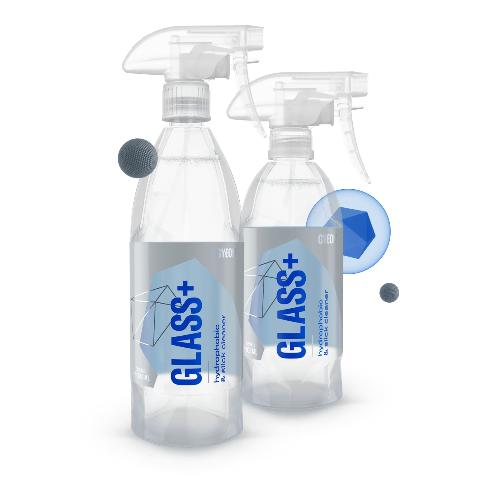 GYEON Q²M Glass+ 500 ml ampliado
