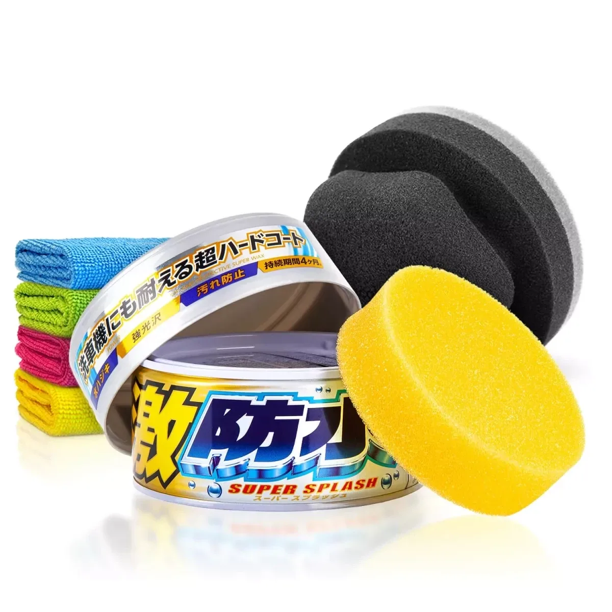 Soft99 Kit de cera - Super Splash Light ampliado