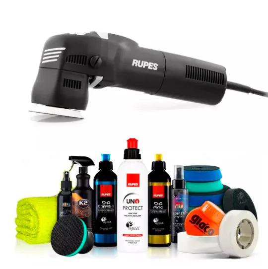RUPES Kit pulido LHR75 ampliado