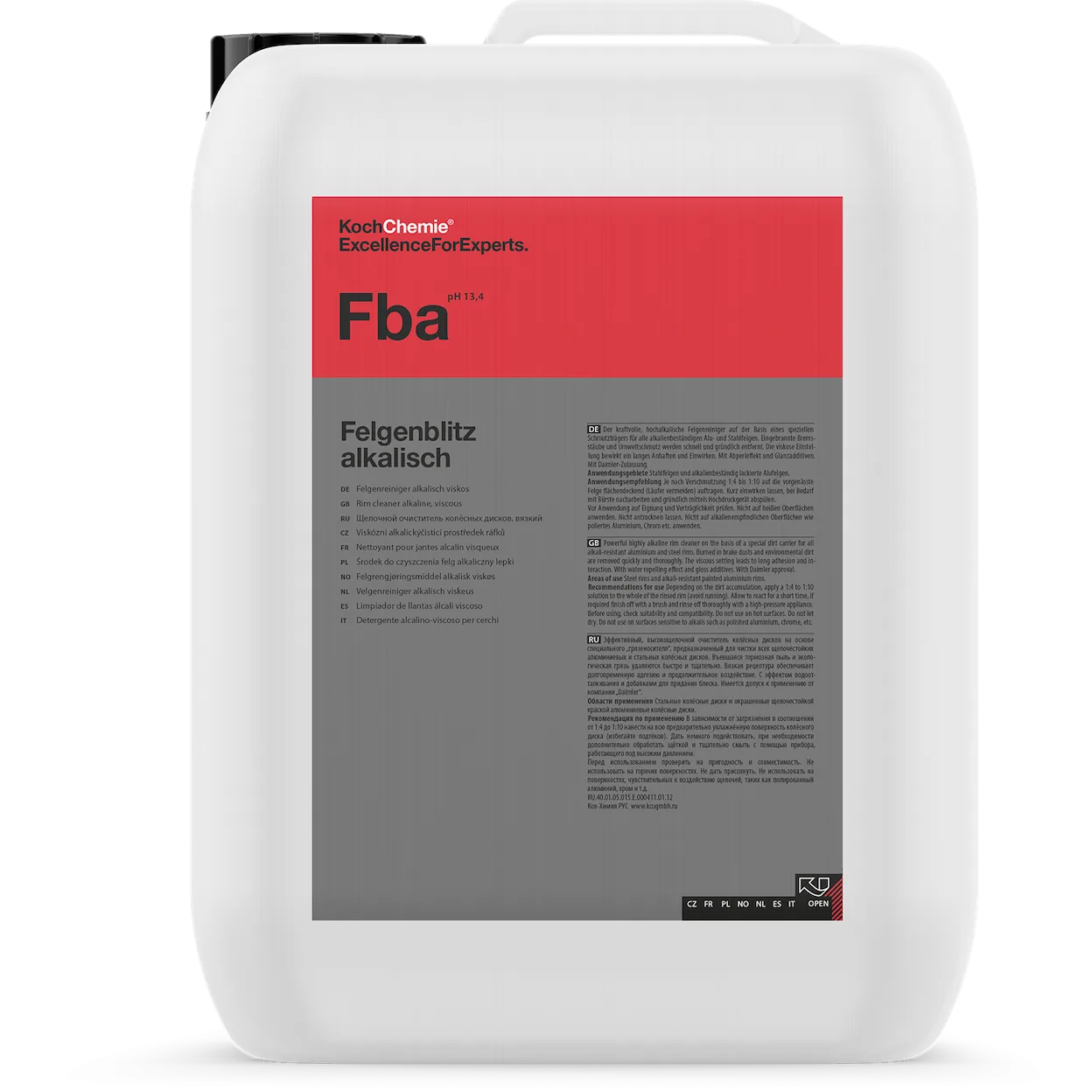 Koch Chemie Felgenbliz Alkalisch Viscous 33 kg ampliado