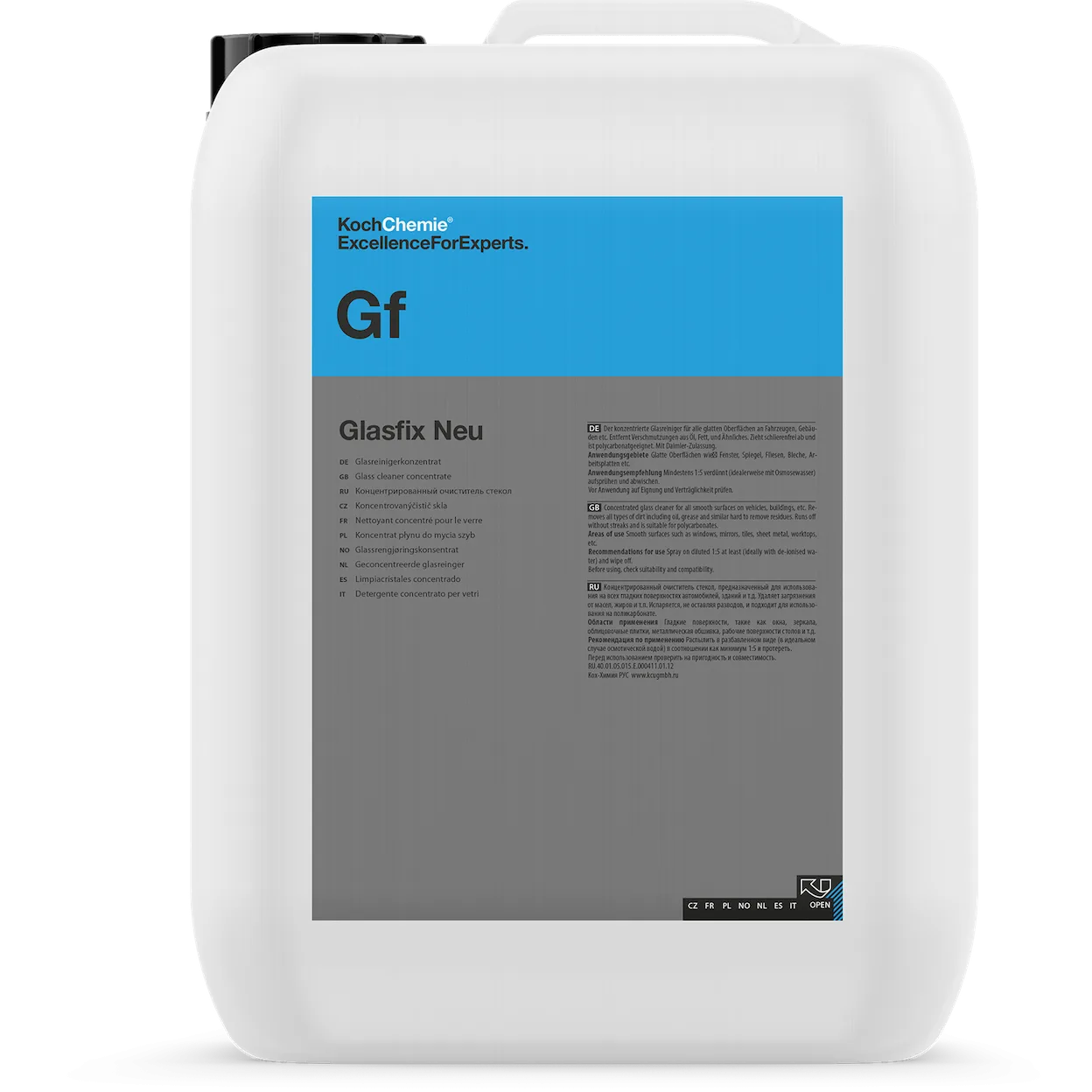 Koch Chemie Glasfix Neu 10 L ampliado