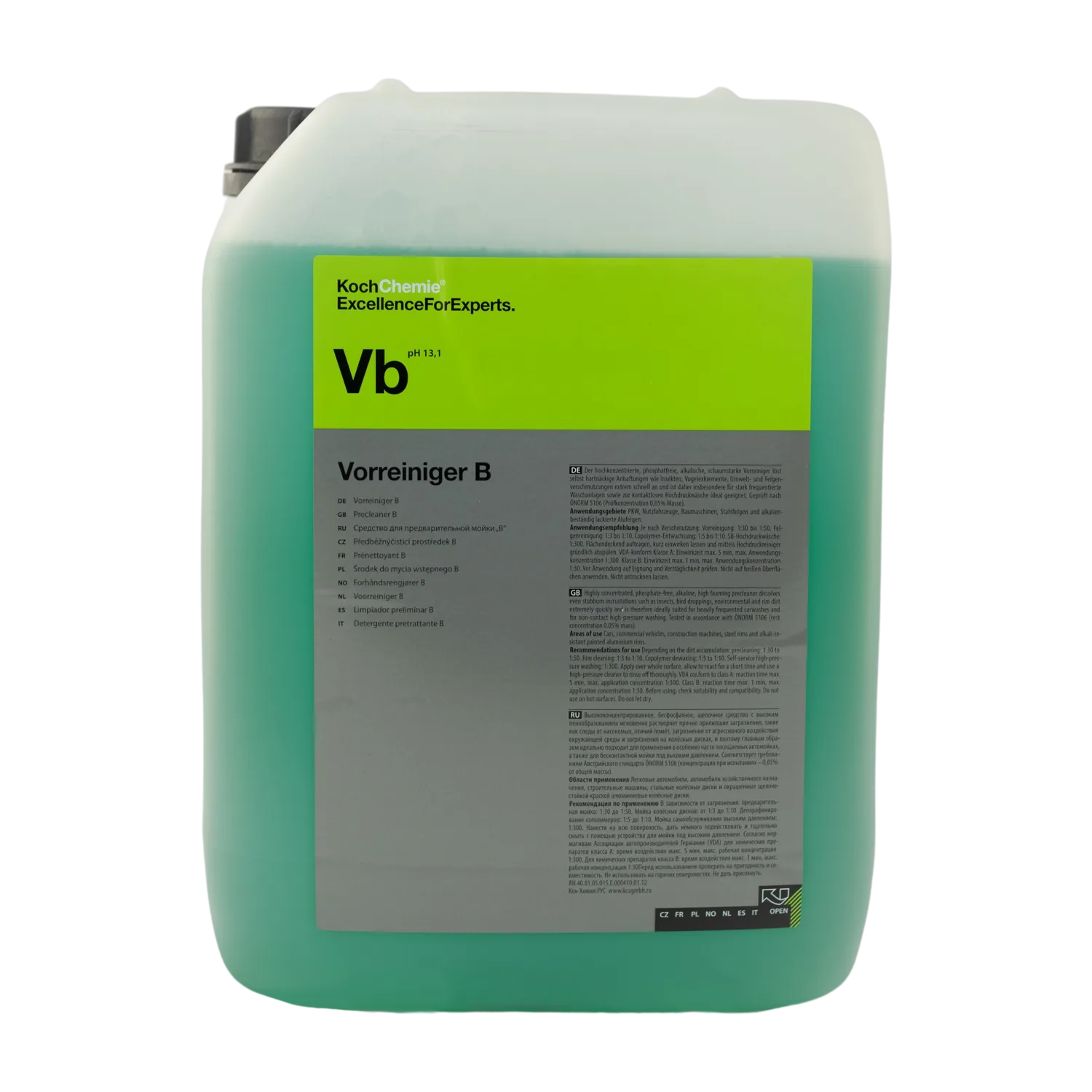 Koch Chemie Vorreiniger B ampliado