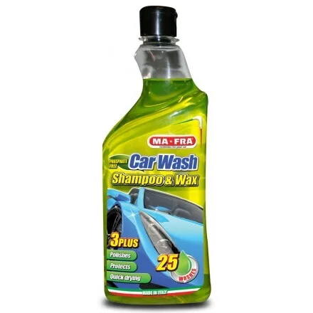 MA-FRA CAR WASH SHAMPOO & WAX 1 L ampliado