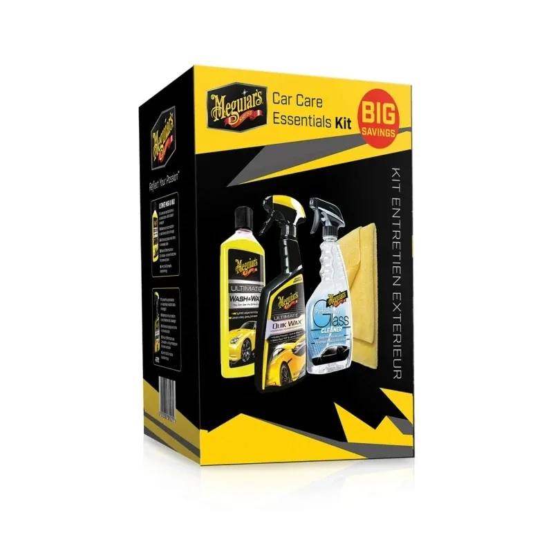 Meguiar's Car Care Essentials Kit All-In-One-Set ampliado