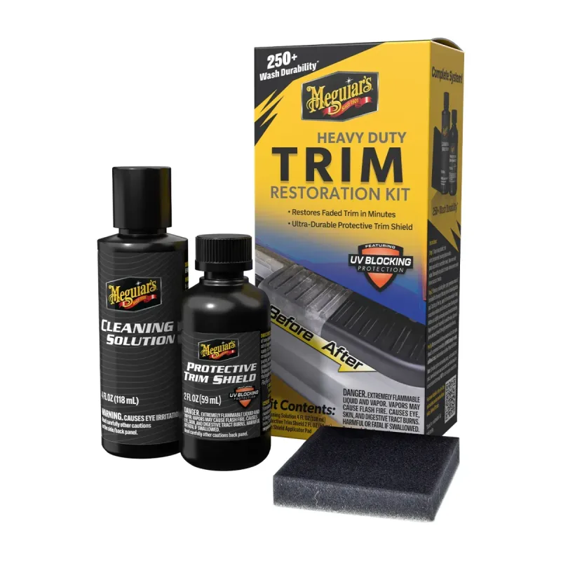 Meguiars Heavy Duty Trim Restoration Kit
