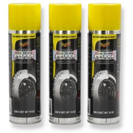 Meguiar's Ultimate insane Tire Shine Foam 538g Pack