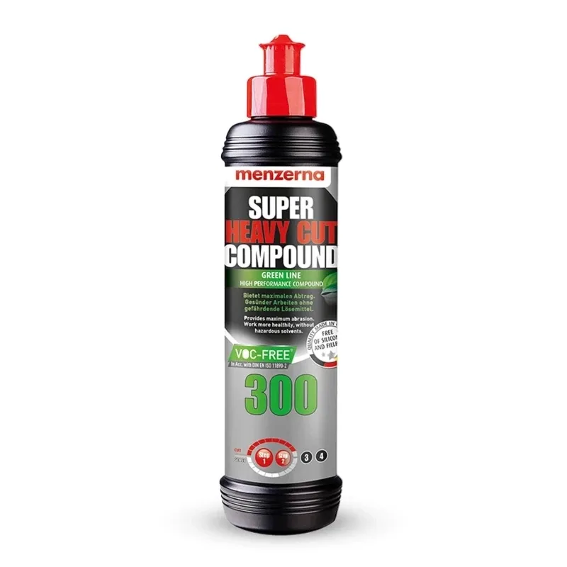 Menzerna Super Heavy Cut Compound 300 "Green Line" ampliado