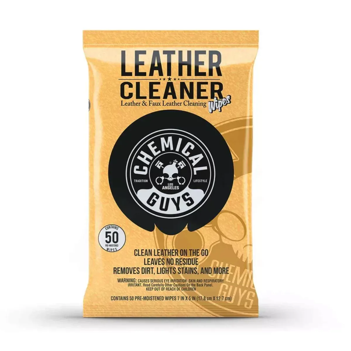 Chemical Guys Paños de limpieza de cuero 50 uds ampliado