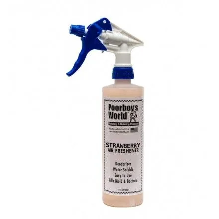 Poorboy's World Air Freshner Strawberry 473 ml ampliado