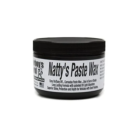 Poorboy's World Natty Black Paste Wax 236ml