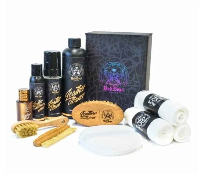 RR Customs Bad Boys RR Cuidado del cuero SET PRO ampliado