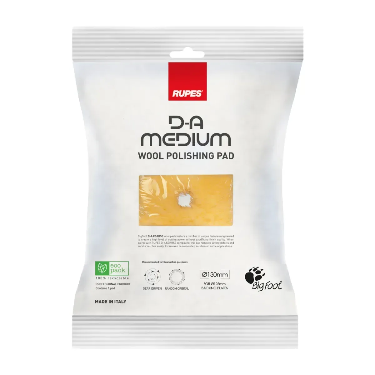 RUPES D-A Medium Wool ampliado