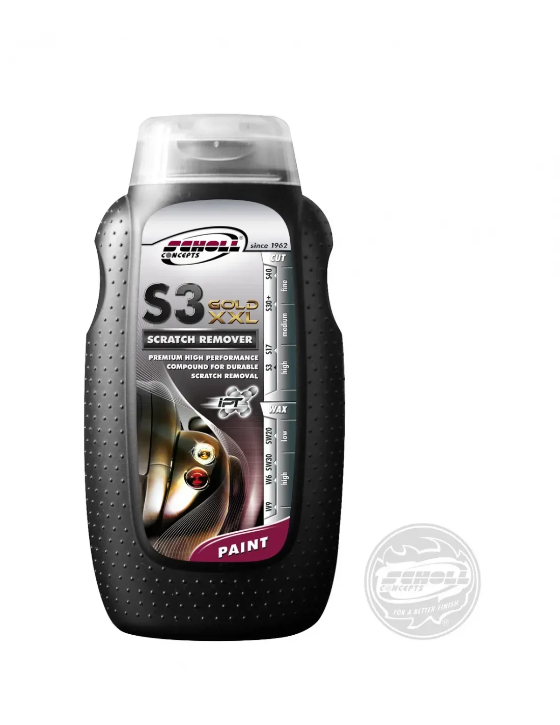 Scholl Concepts S3 Gold XXL Pulimento de corte ampliado