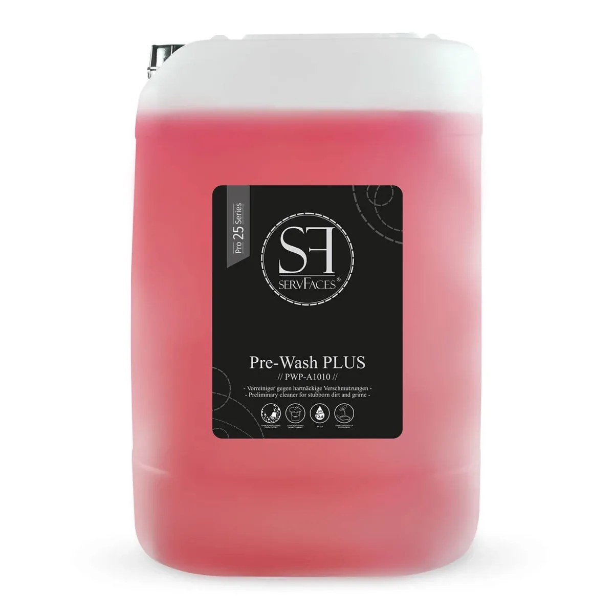 servFaces Prelavado PLUS 25 L ampliado