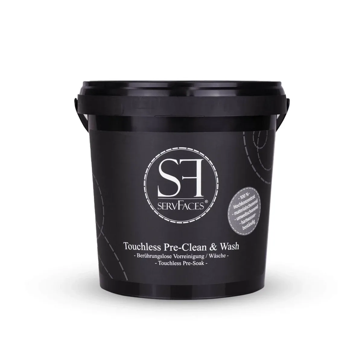 servFaces Touchless Pre-Clean & Wash ampliado
