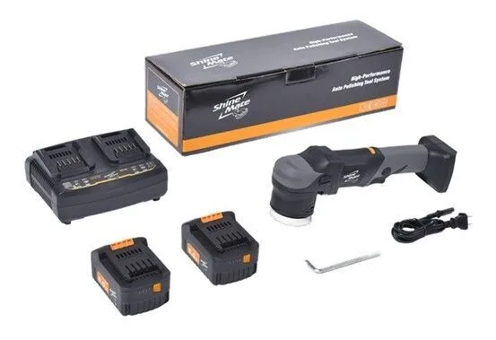Shinemate EB351-3/12 Cordless DA Polisher 12 mm ampliado