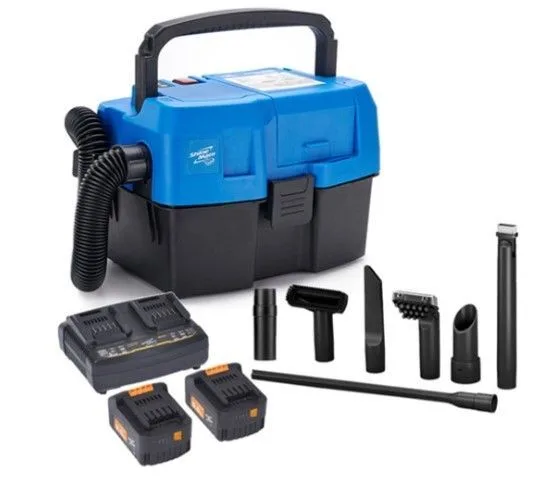 Shinemate EC400 Aspiradora a batería KIT ampliado