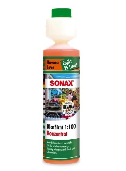 SONAX Clear View 1:100 Concentrado Havana Love 250 ml ampliado