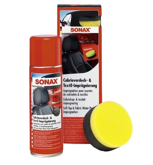 SONAX impregnación de capota y textil 250 ml ampliado