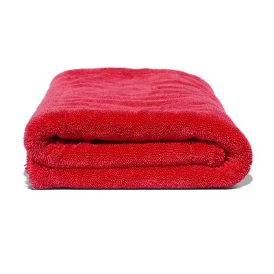 Stark Toalla de secado Roja 1800GSM