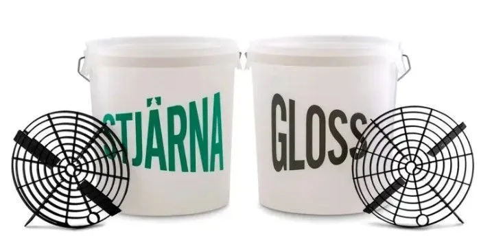 Stjarnagloss - Twin Bucket Kit with Dirt Guard ampliado