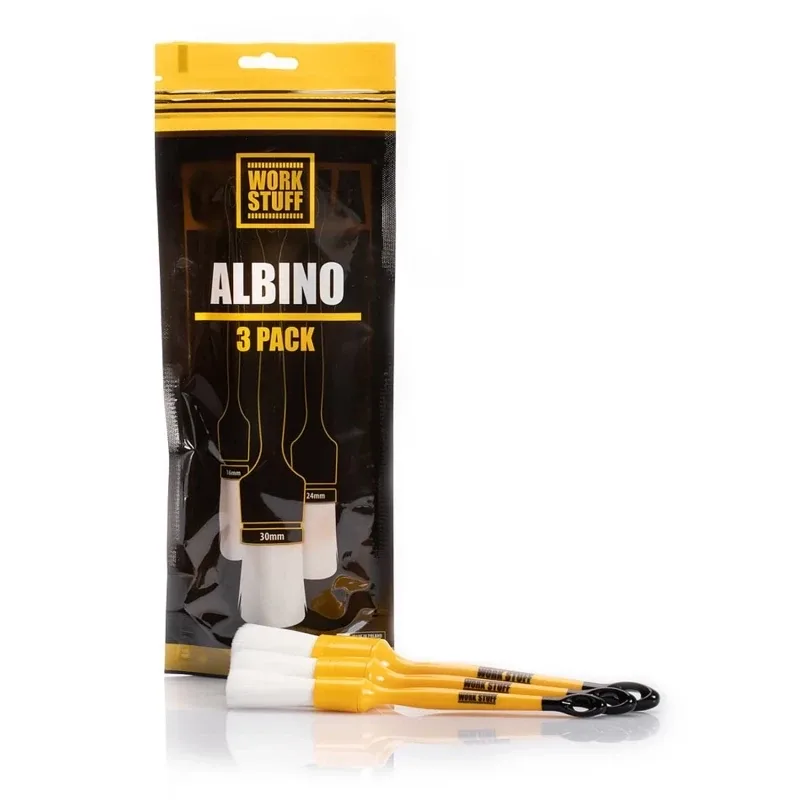 Work Stuff Pincel de detailing Albino ampliado