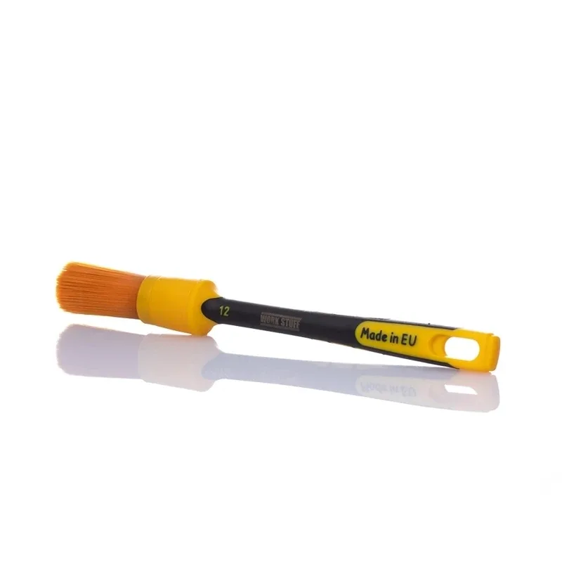 Work Stuff Pincel de detailing Rubber Albino Orange ampliado