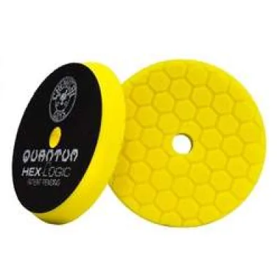 Chemical Guys Hex-Logic Quantum Yellow Pad de corte intensivo