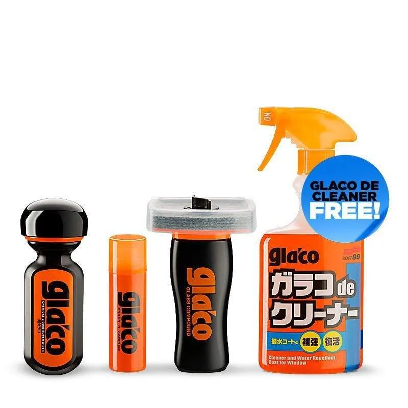 Soft99 Glaco 4v1 Kit ampliado