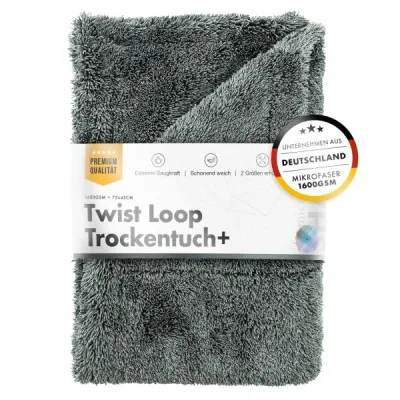 químicabraz toalla doble 1600GSM gris paño de secado