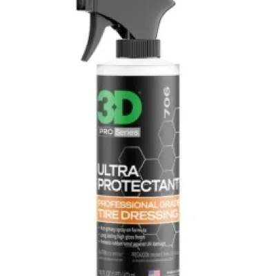 3D Car Care 3D Ultra Protectant - Acondicionador de neumáticos