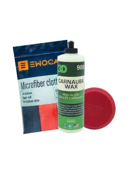 3D Car Care Carnauba Wax - Car protection bundle ampliado