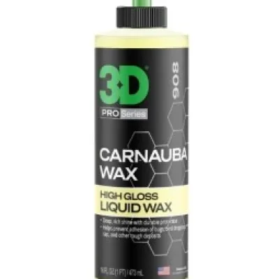 3D Car Care 3D Carnauba Wax Sealant