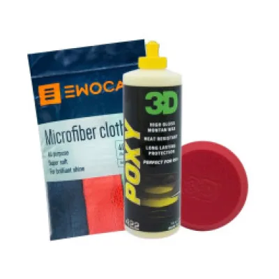 3D Car Care Poxy Wax - Car protection bundle