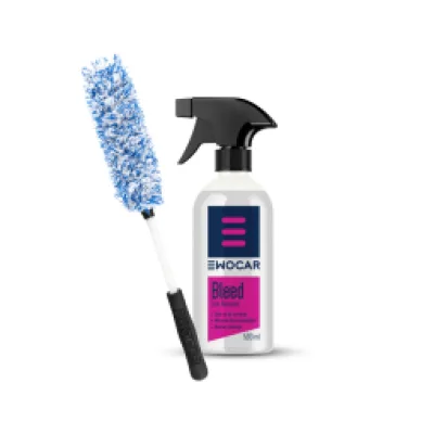 Ewocar Bleed + Microfiber Cepillo para llantas
