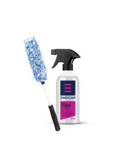 Ewocar Bleed + Microfiber Cepillo para llantas ampliado