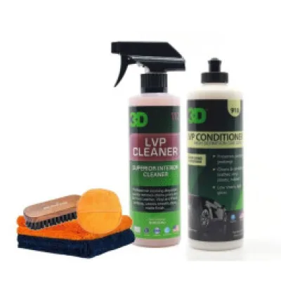 3D Car Care 3D Leather Interior Care Bundle