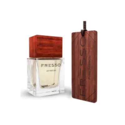 Fresso Wooden Hanger & Perfume Bundle