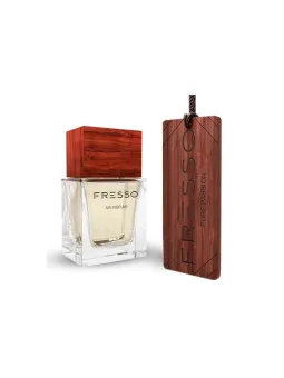 Fresso Wooden Hanger & Perfume Bundle