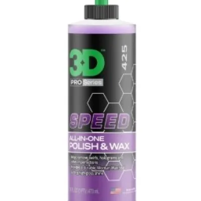 3D Car Care 3D SPEED - Compuesto de pulido con cera