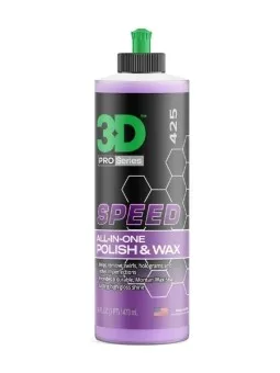3D Car Care 3D SPEED - Compuesto de pulido con cera ampliado