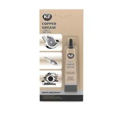 K2 Auto Care Visokotemperaturna bakrena mast, K2 Copper Grease 20 g