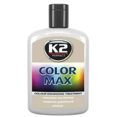 K2 Auto Care Barvna pasta z voskom za prekrivanje prask, K2 Color Max 200 ml Srebrni