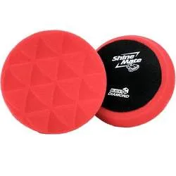 Shinemate Black Diamond Foam Pad Red T10 80/100mm 80/100mm ampliado