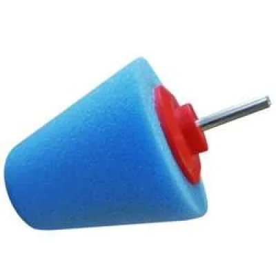 Honey Combination Cone Pad de pulido Blue 85 mm
