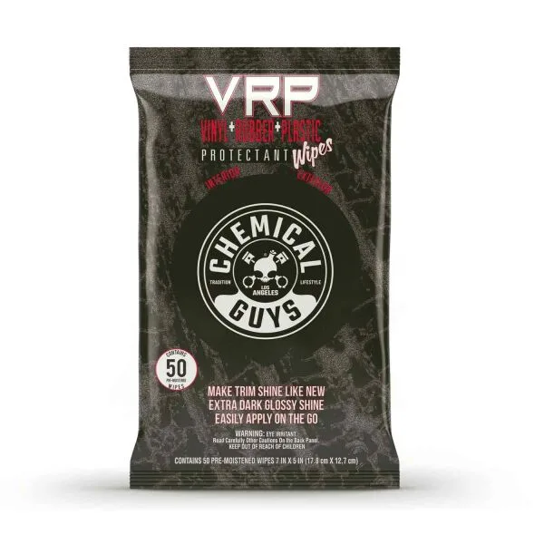 Chemical Guys VRP goma- & Kunstoff Pflegetücher 50 uds.