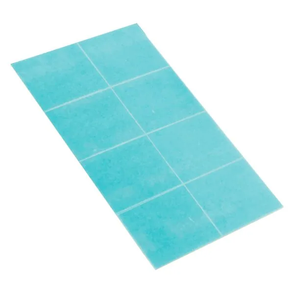 Kovax Tolecut Stick-On Schleifpapier P2500 azul 1 Bogen 8 Stück ampliado