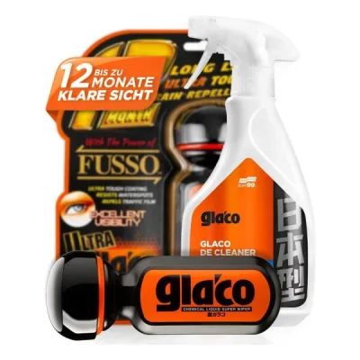 Soft99 cristal Set Glaco De Cleaner & Ultra Glaco (2 piezas)