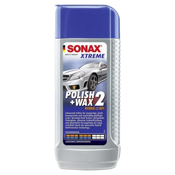 SONAX XTREME Polish+Wax 2 Hybrid NPT 500 ml